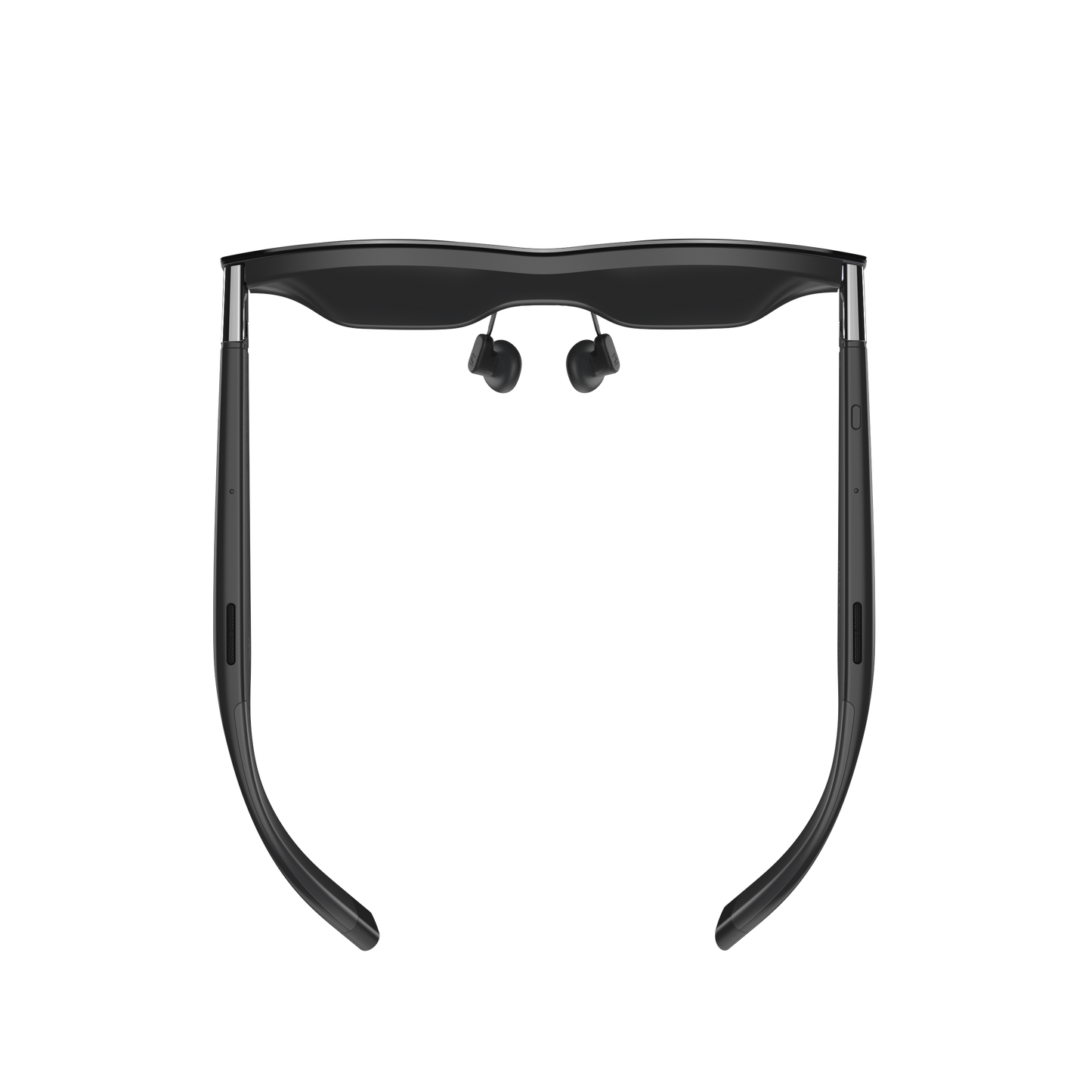 XREAL One Pro smart glasses viewed from a top angle. Highlighting nosepads.