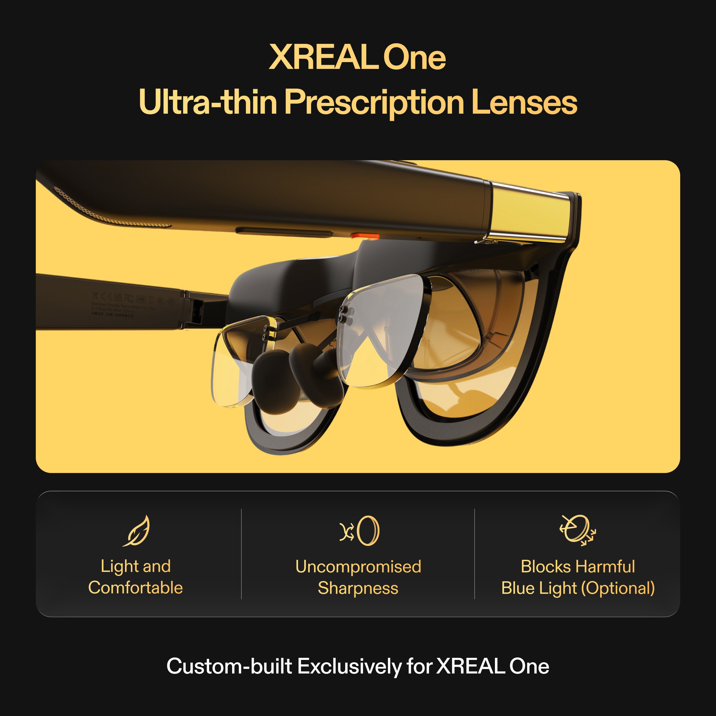 XREAL One /1S Prescription Lenses – XREAL EU shop