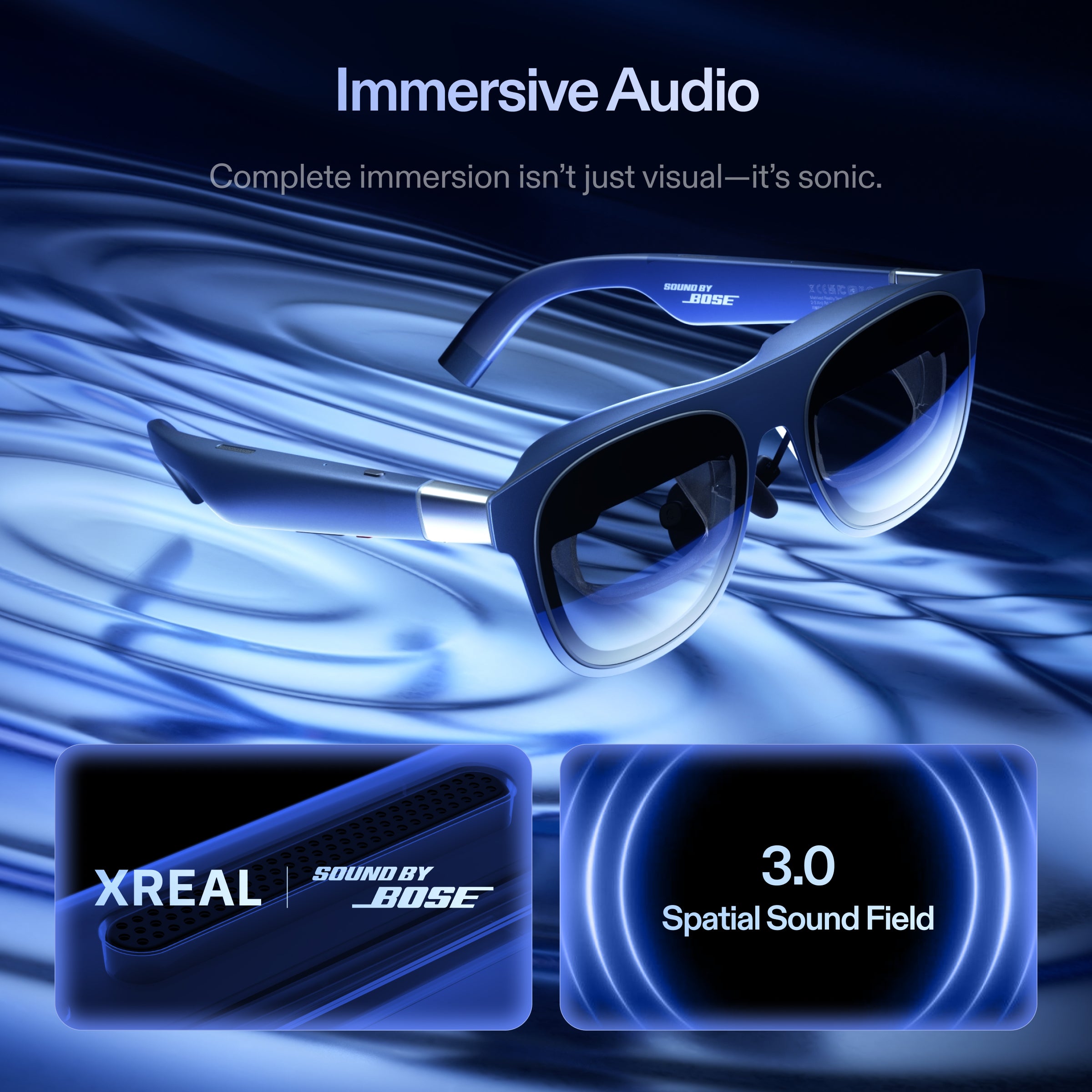 XREAL 1S | 500-Inch Screen AR glasses for Gaming, Movies & Mobile